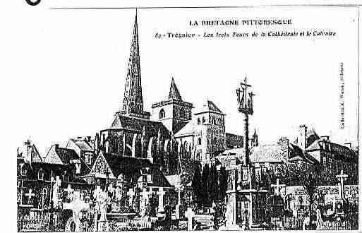 Ville de TREGUIER Carte postale ancienne